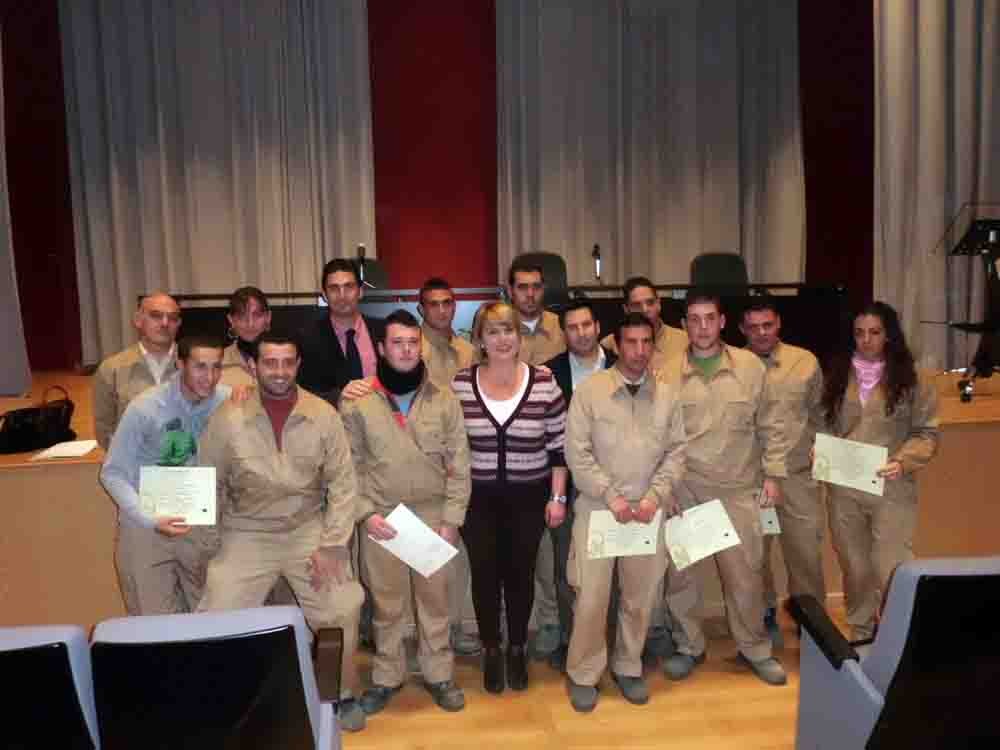 Clausura curso de formacin en Belmez