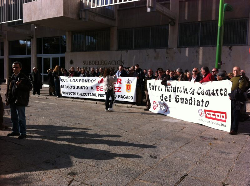 Belmez protesta con carcter indefinido