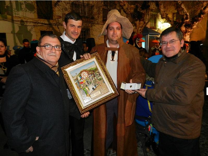 P�a de oro del Carnaval de C�rdoba para Rub�n Corvillo
