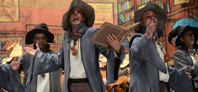 Actuaci�n en el Carnaval de M�rida