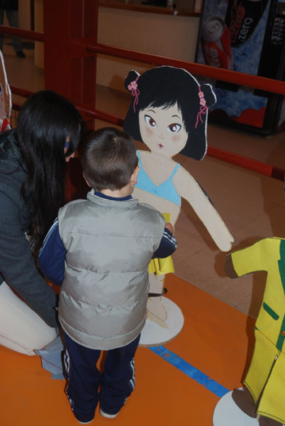 Ni�os y ni�as de entre tres y seis a�os