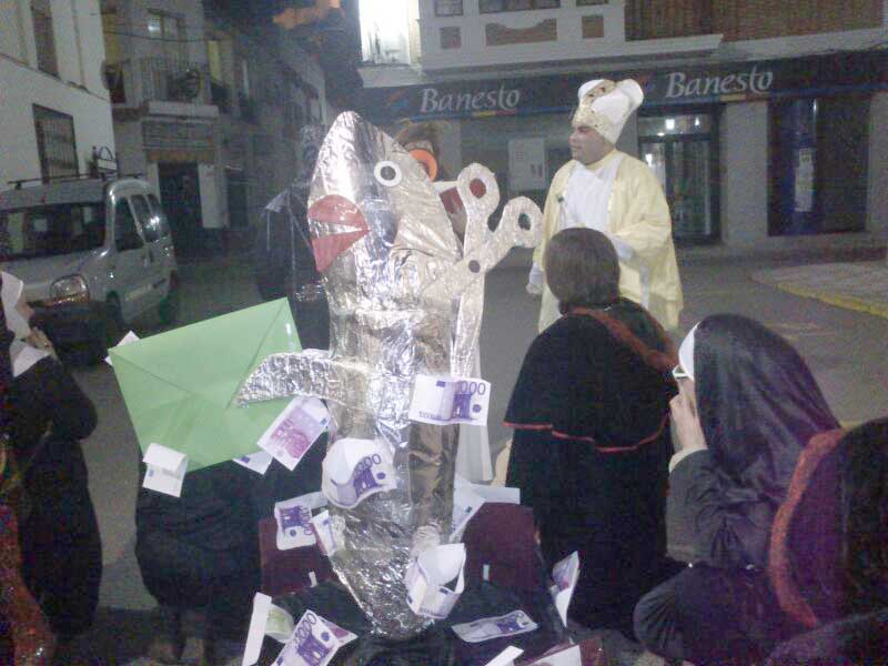 Entierro de la sardina en Belmez