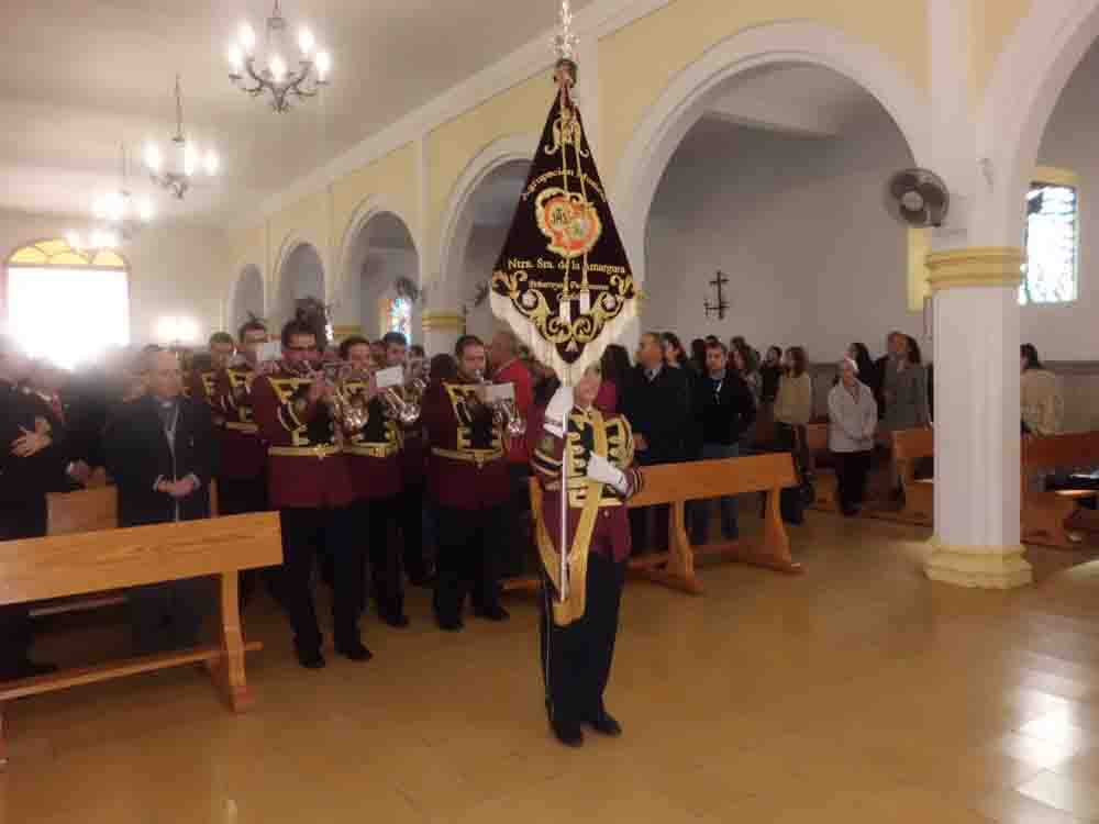 Bendici�n del azulejo-retablo en San Miguel