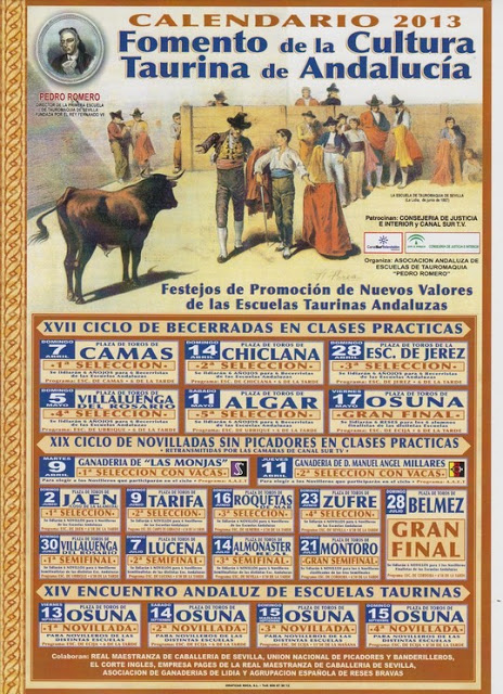 Calendario Andaluca 2.013
