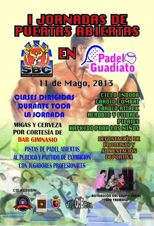 I Jornadas de puertas abiertas en Sport Body Center y Padel Guadiato