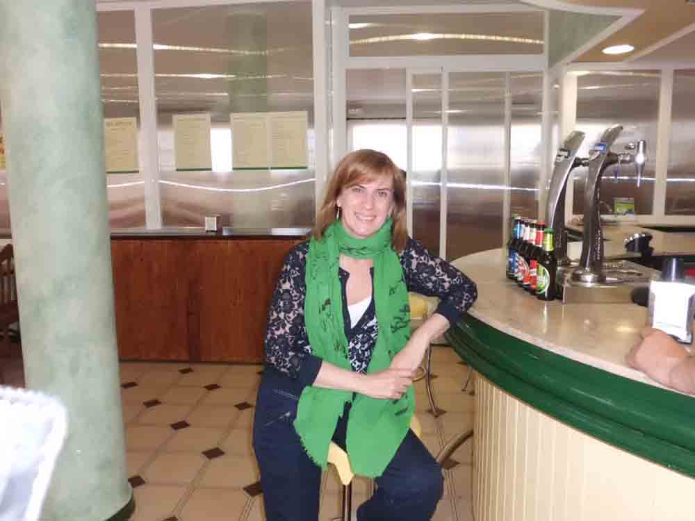 Gemma en el Rinc�n Gastron�mico de Pe�arroya