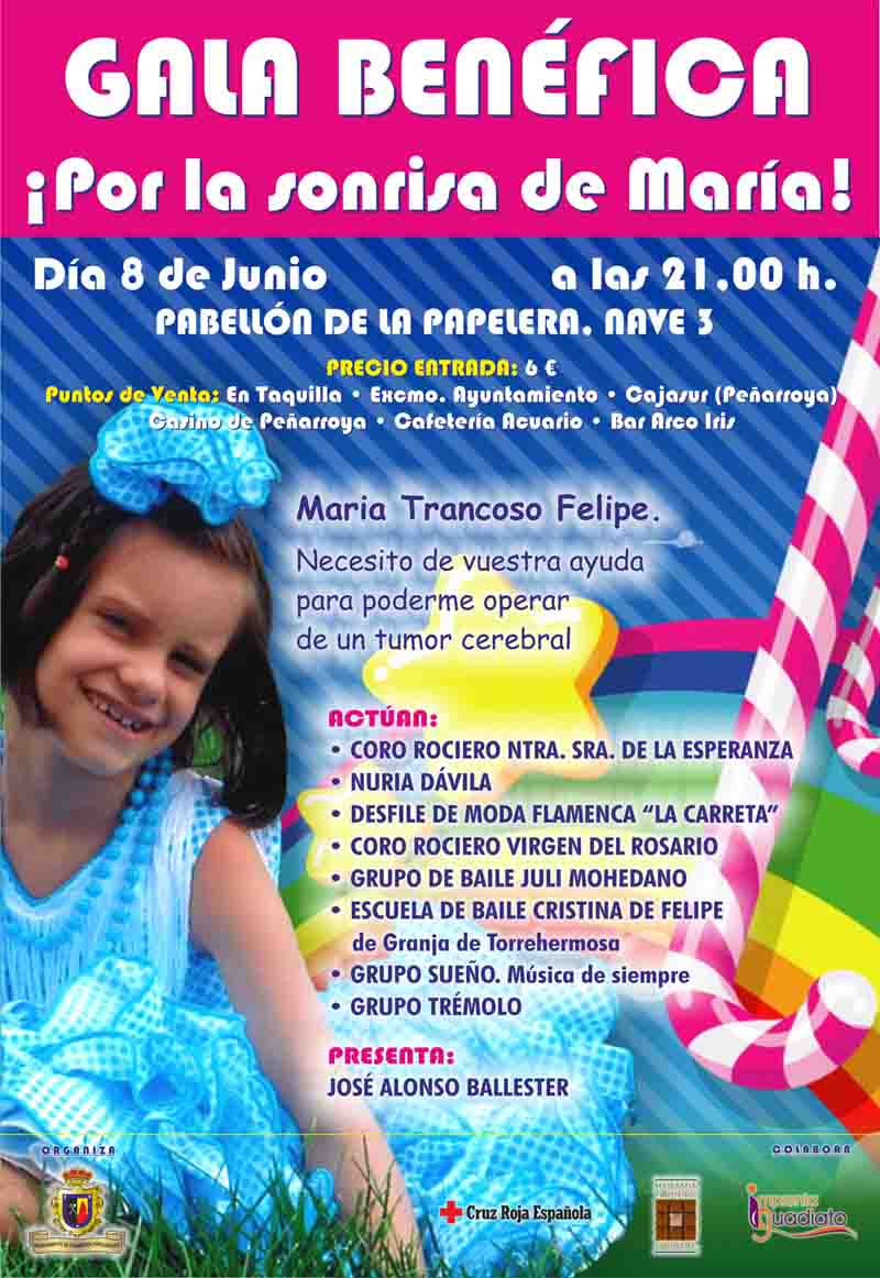 Gala Ben�fica por la sonrisa de Mar�a