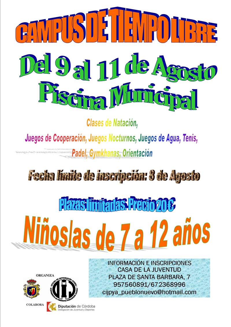 Campus deportivo en Pe�arroya