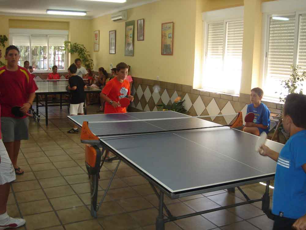 Campeonato infantil de tenis de mesa