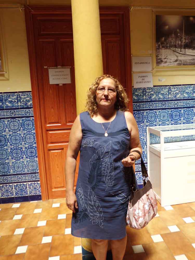 Enriqueta Mohedano, concejala de IU 