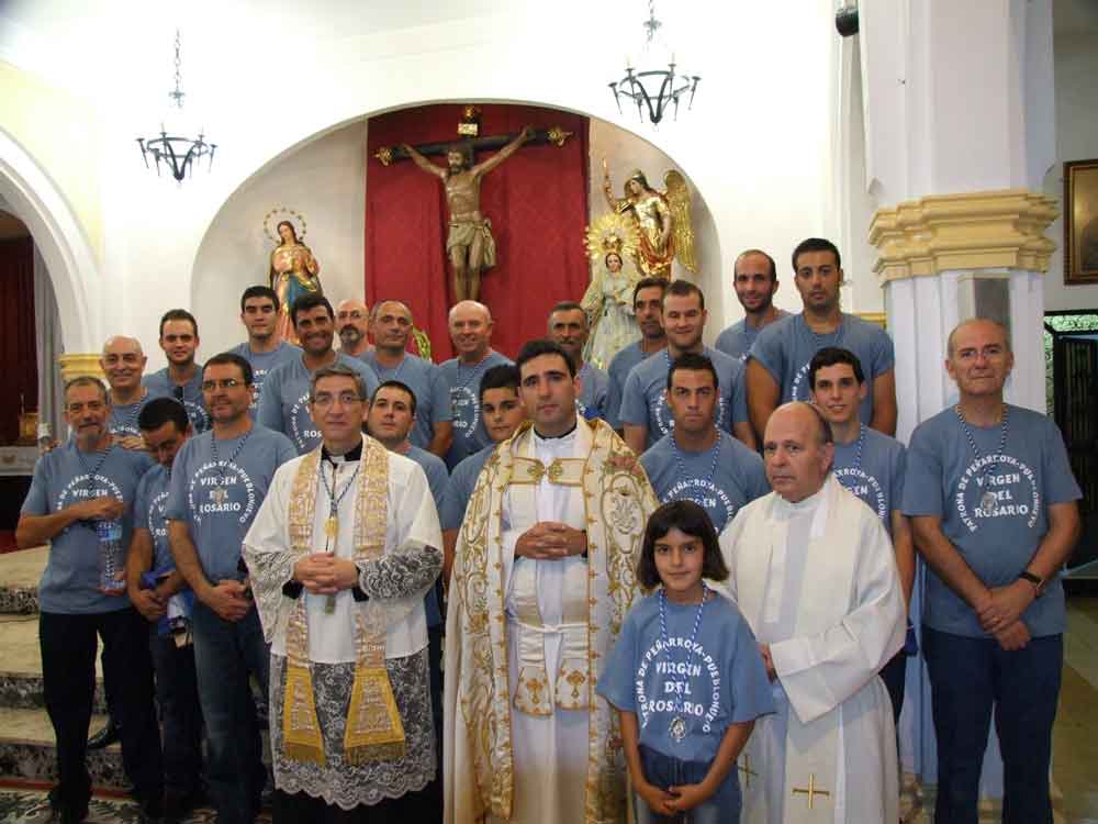 La Patrona visita las parroquias de Pe�arroya