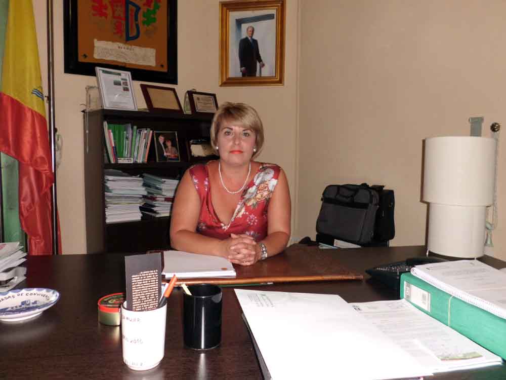 Aurora Rubio, alcaldesa de Belmez