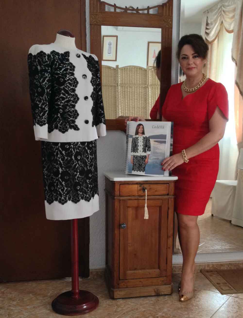 Un modelo de Herminia en CADENA Vernacci