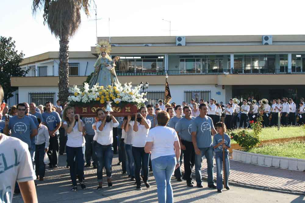 Traslado Patrona a Parroquia El Salvador