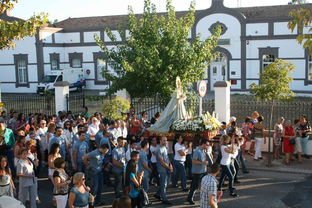 Traslado Patrona a Parroquia El Salvador