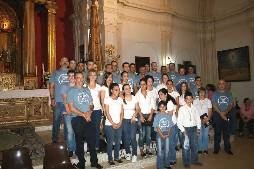 Traslado Patrona a Parroquia El Salvador