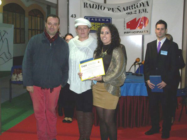 Entrega diplomas Expoguadiato 2.012