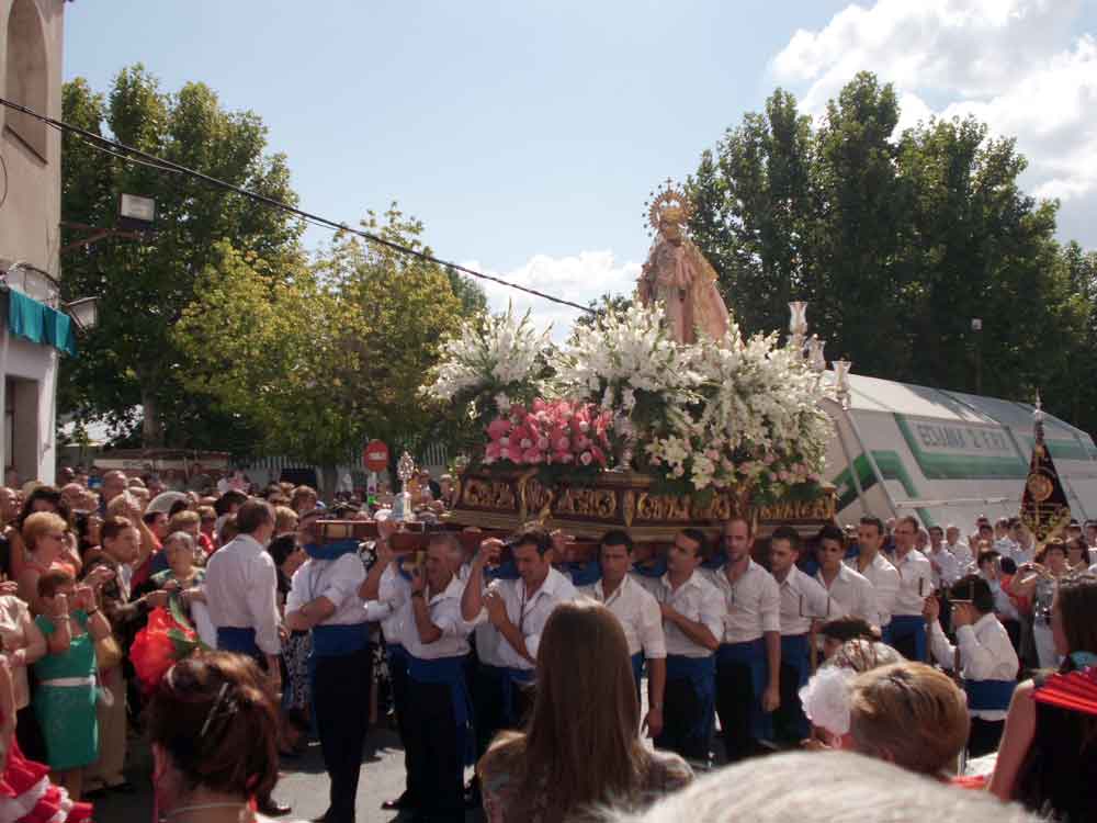 Procesi�n de la Virgen del Rosario