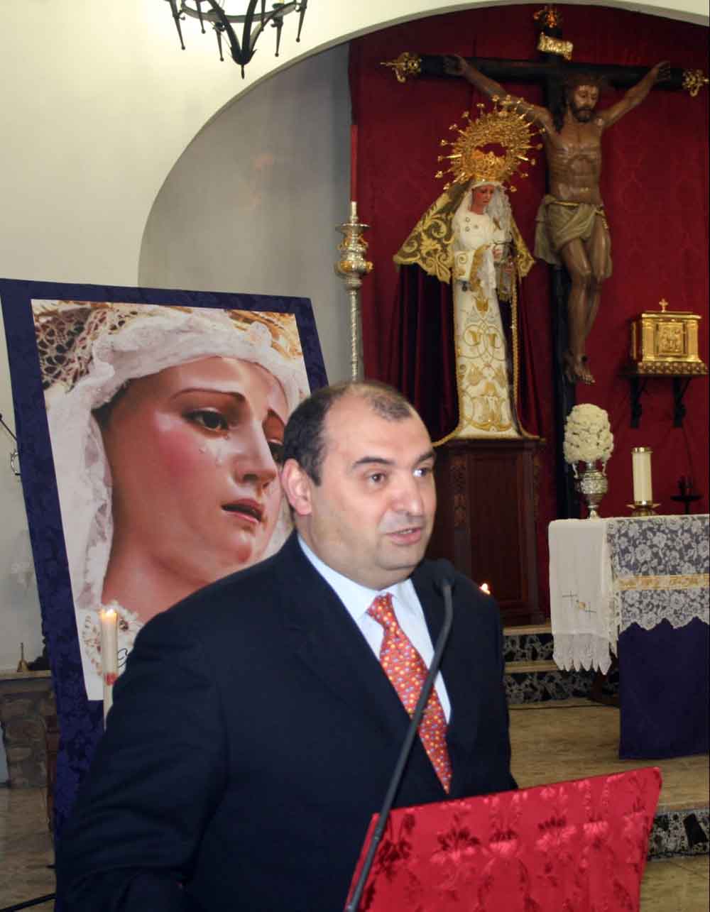 Pedro I. Calzado, Pregonero de la Semana Santa