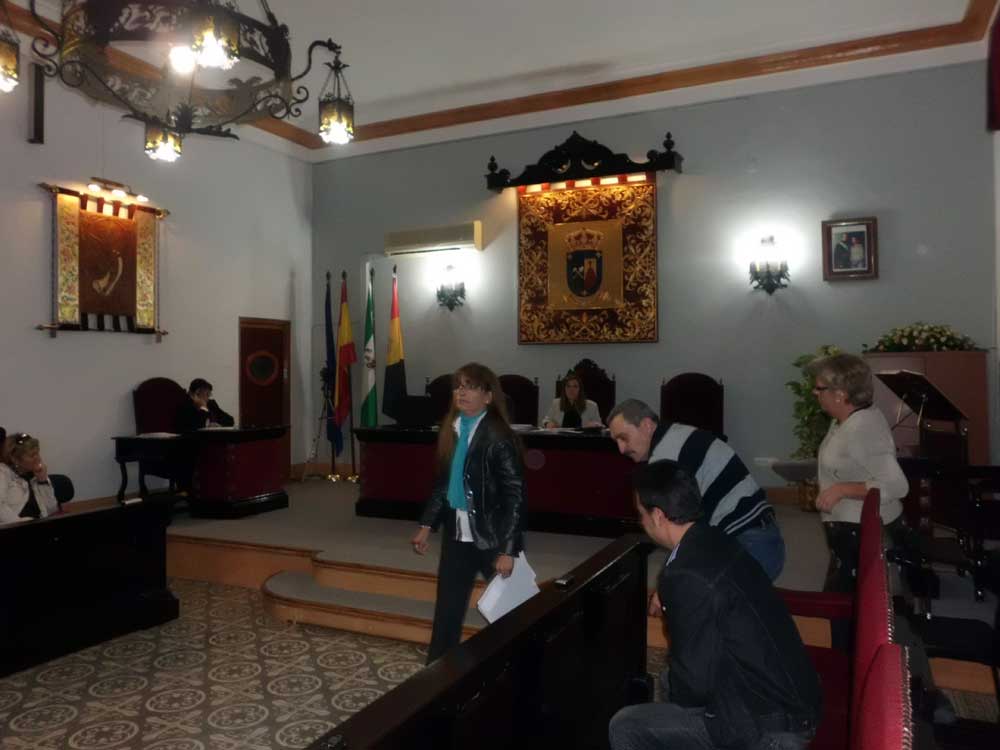 El PSOE abandona el pleno