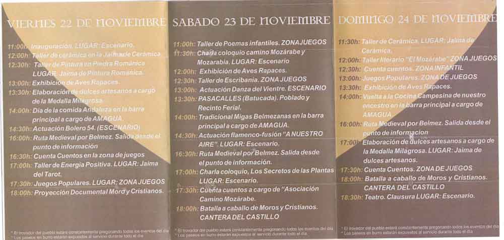 I Feria Mozrabe Villa de Belmez