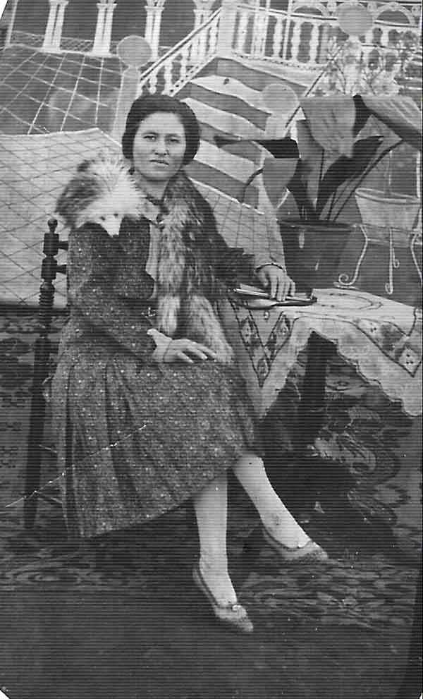 Amelia Morillo Calder�n cuando joven en 1.930