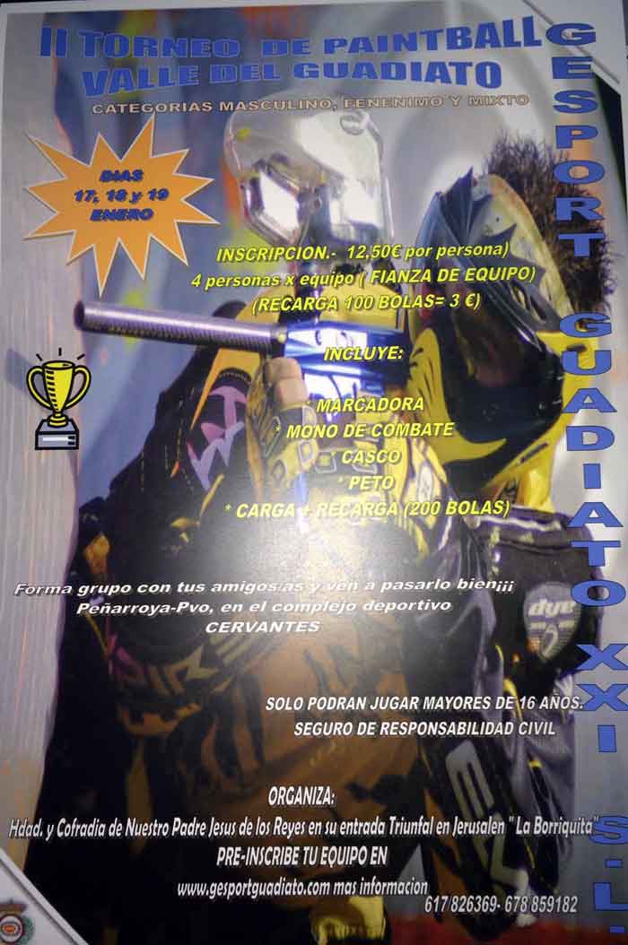 II Torneo de Paintball Valle del Guadiato