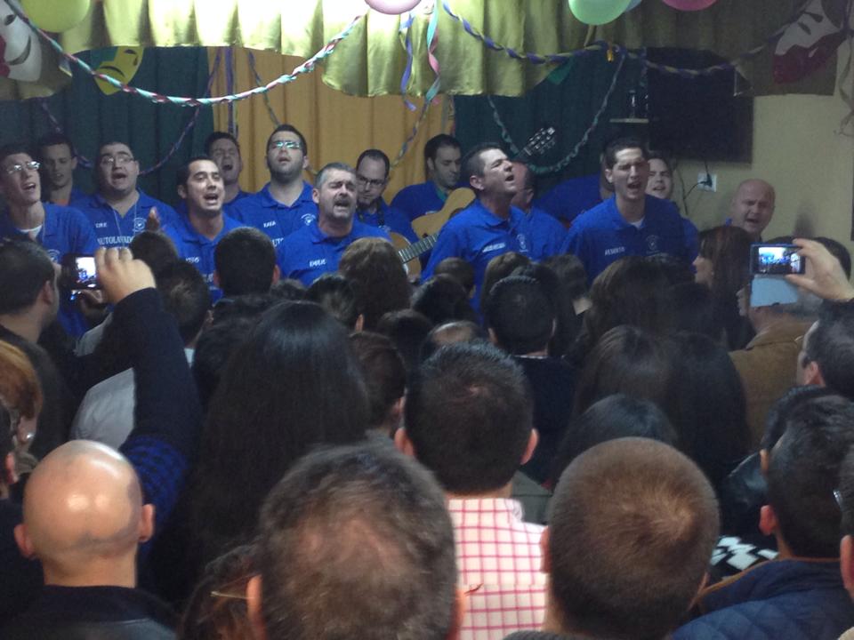 Presentaci�n de  La Comparsa �Paparruchas�