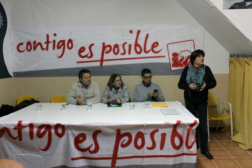 Inauguraci�n de la sede de IU en Pe�arroya