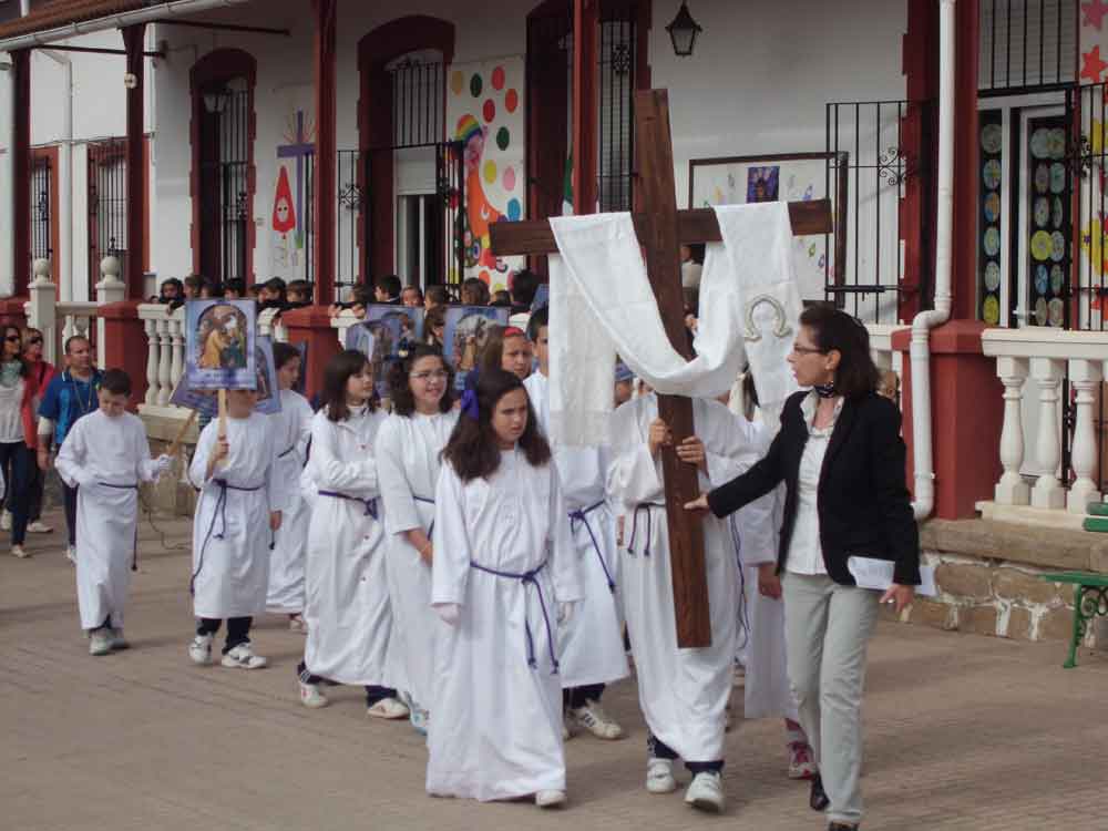 Alumnos de Primaria de Presentaci�n de Mar�a