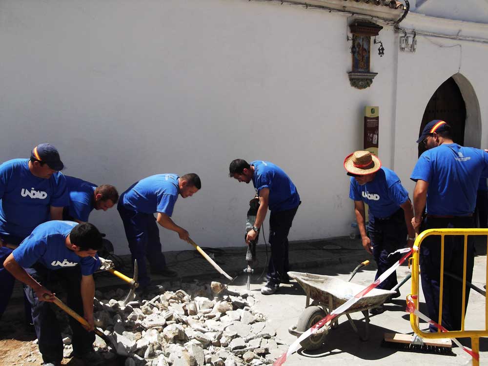 Obras para eliminar filtraciones