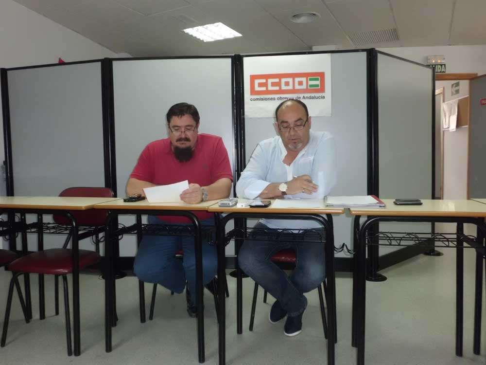 CCOO alerta  que la pr�rroga del convenio colectivo finaliza en junio