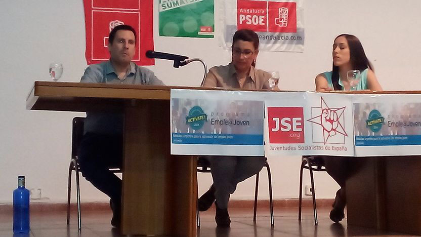 Acto para dar a conocer el programa Emplea Joven