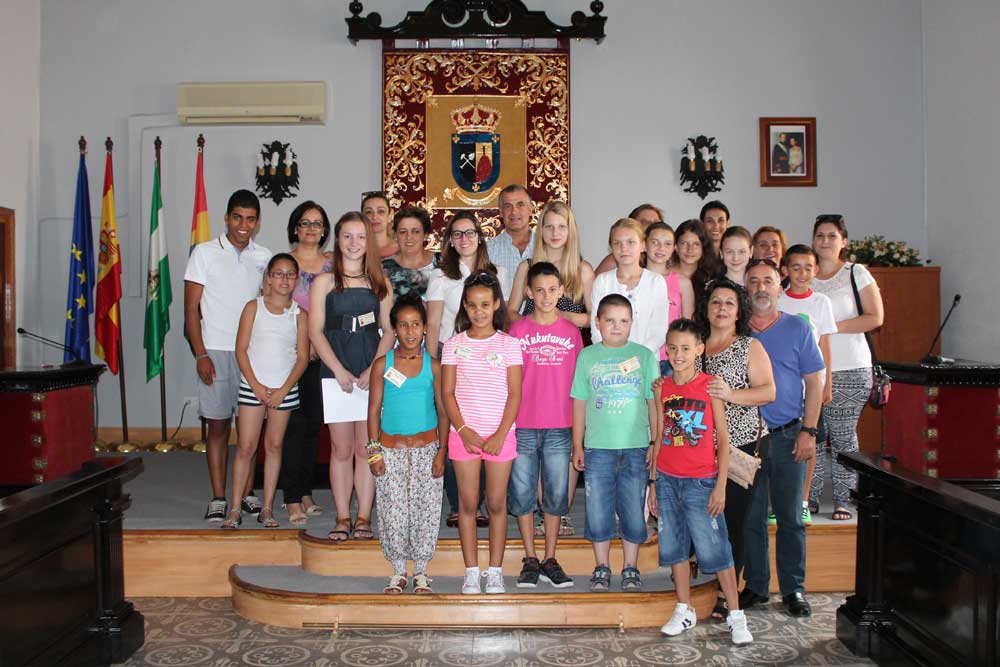 Recepci�n de ni�os bielorrusos y saharauis