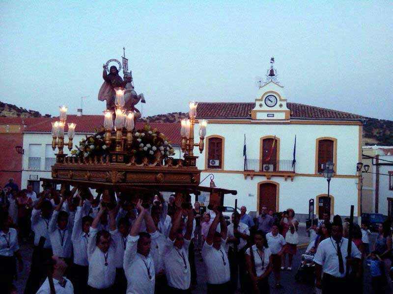 Procesin en honor a Santiago Apstol 