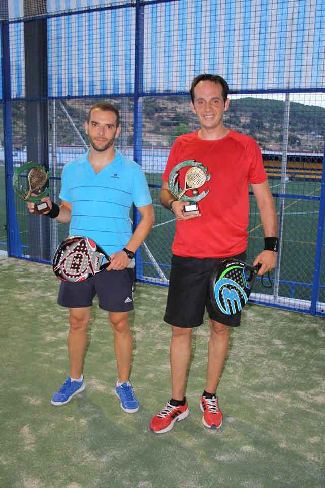 2º pareja clasificada: Rafael Tena y Tomás Jiménez