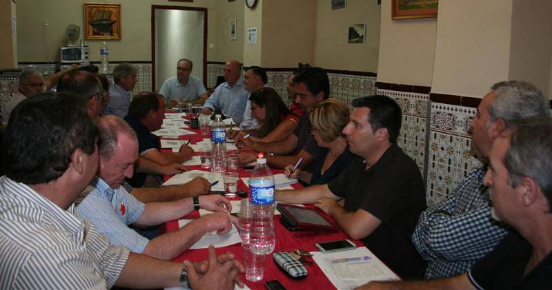 Reunin mantenida en Belmez