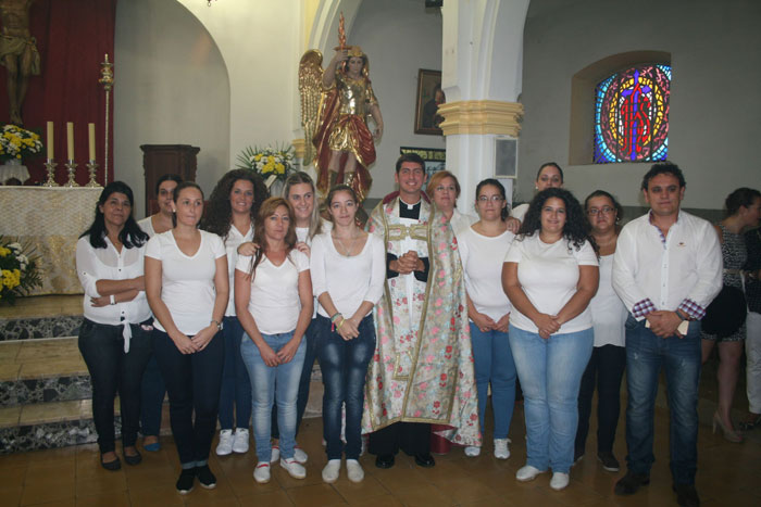 Procesi�n de San Miguel Arc�ngel en Pe�arroya-Pueblonuevo