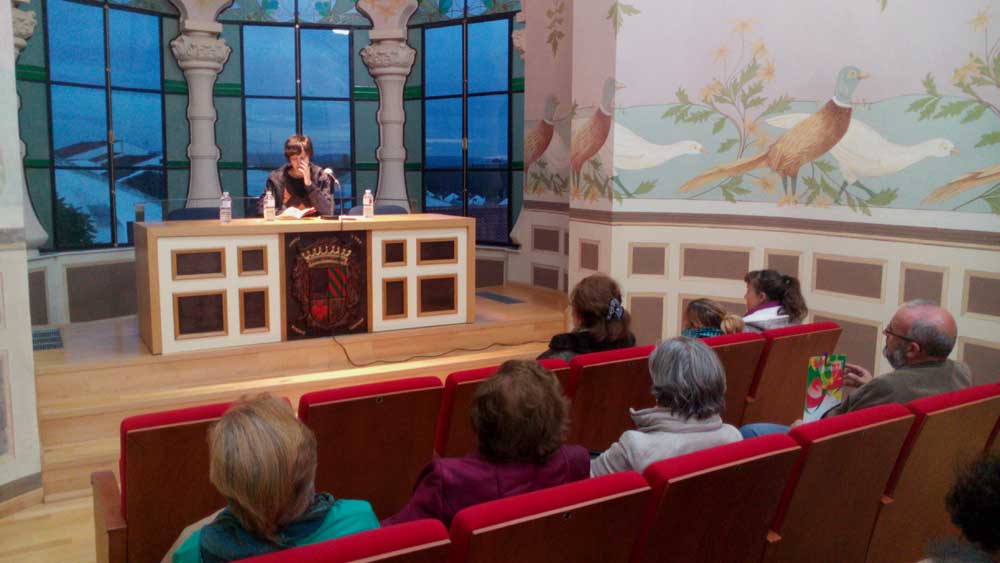 La escritora Vernica Moreno Puerto