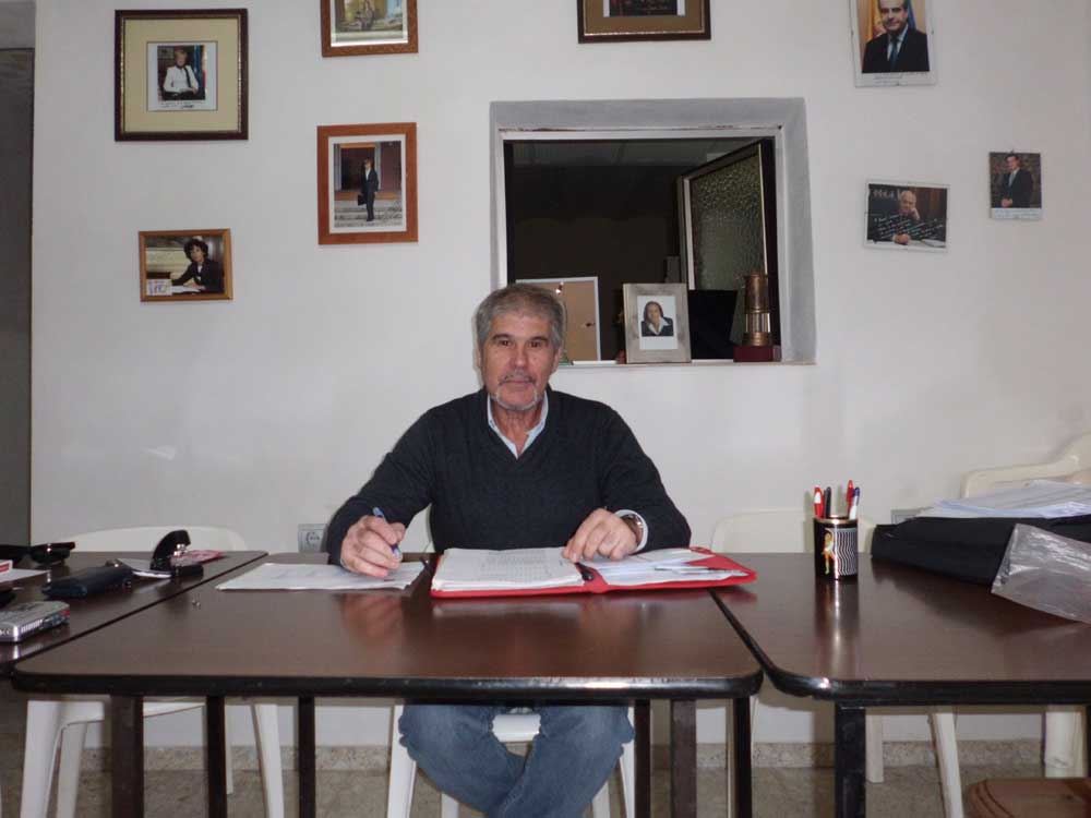 Jos Porras, portavoz del PSOE en el Ayuntamiento de Belmez