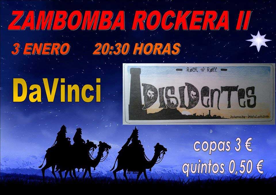 Zambomba Rockera II en Pub Da Vinci