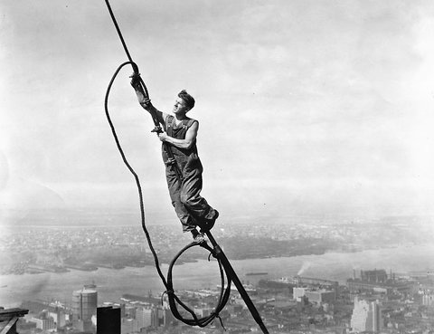 Fotograf�a de Charles C. Ebbets (1.932)