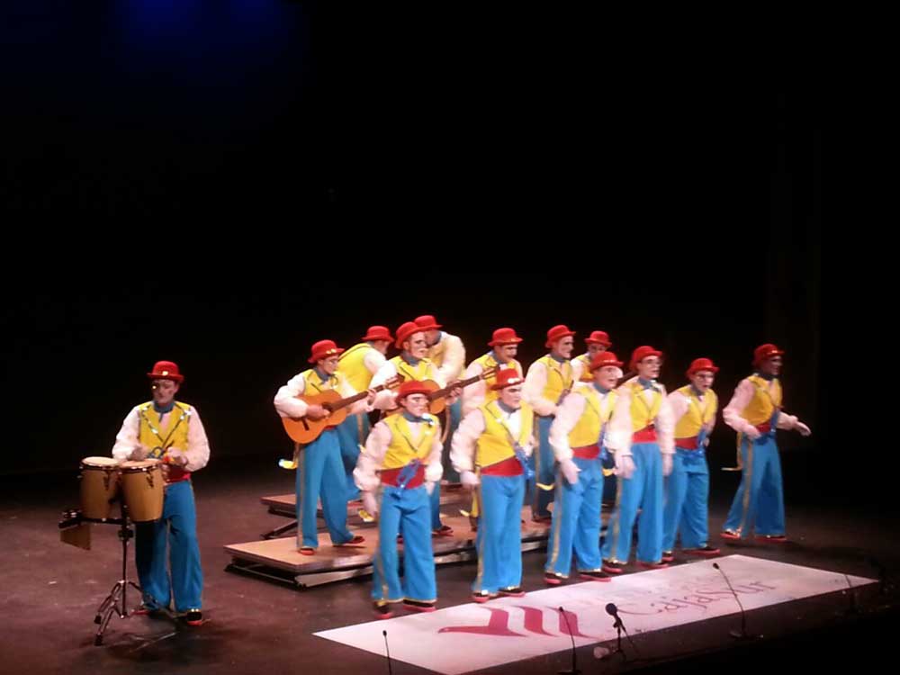 Al Son Canario, comparsa de Pe�arroya